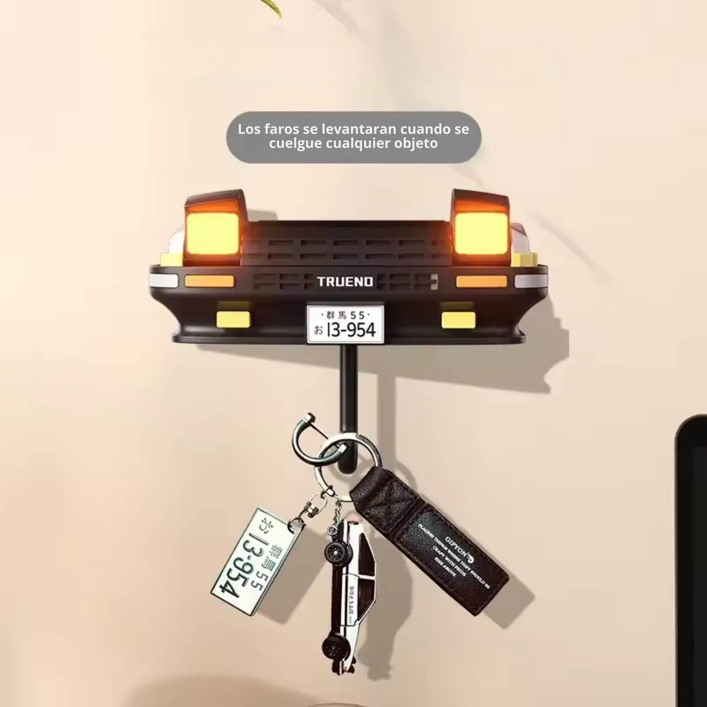Soporte para llaves con luz AE86
