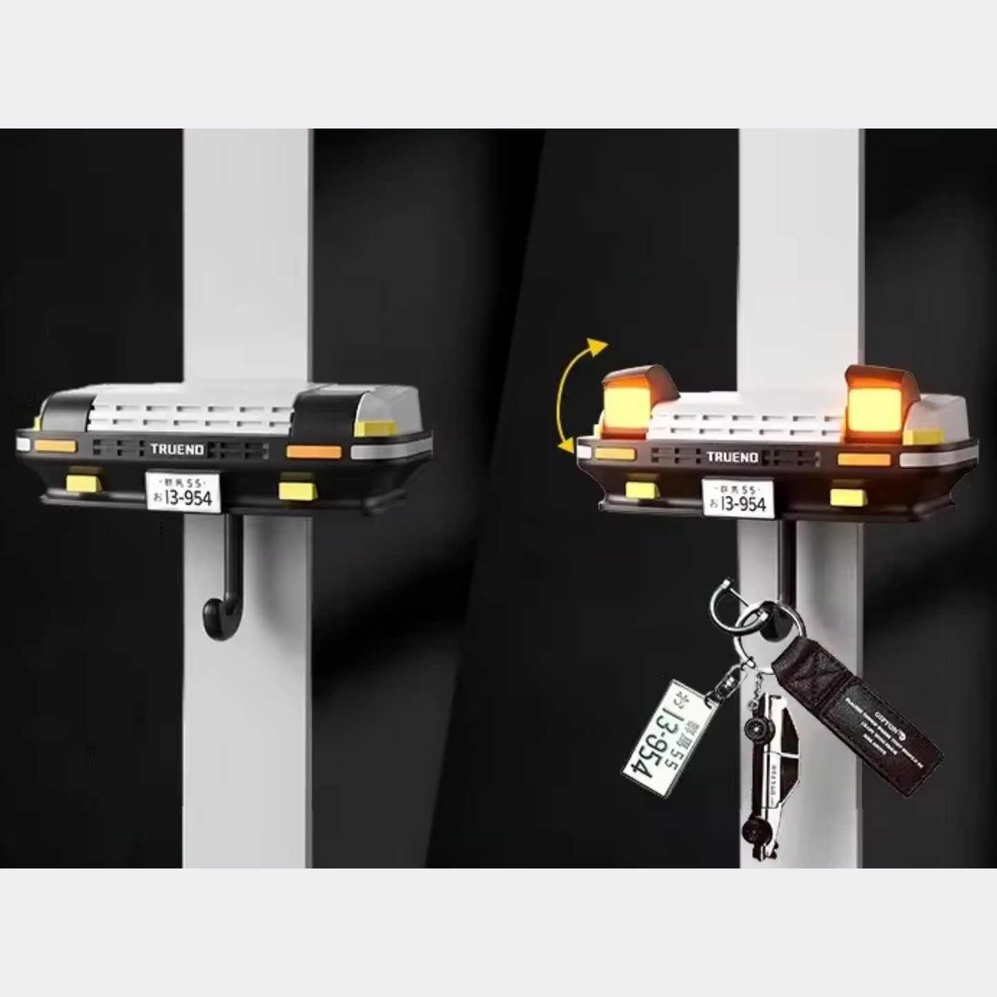 Soporte para llaves con luz AE86
