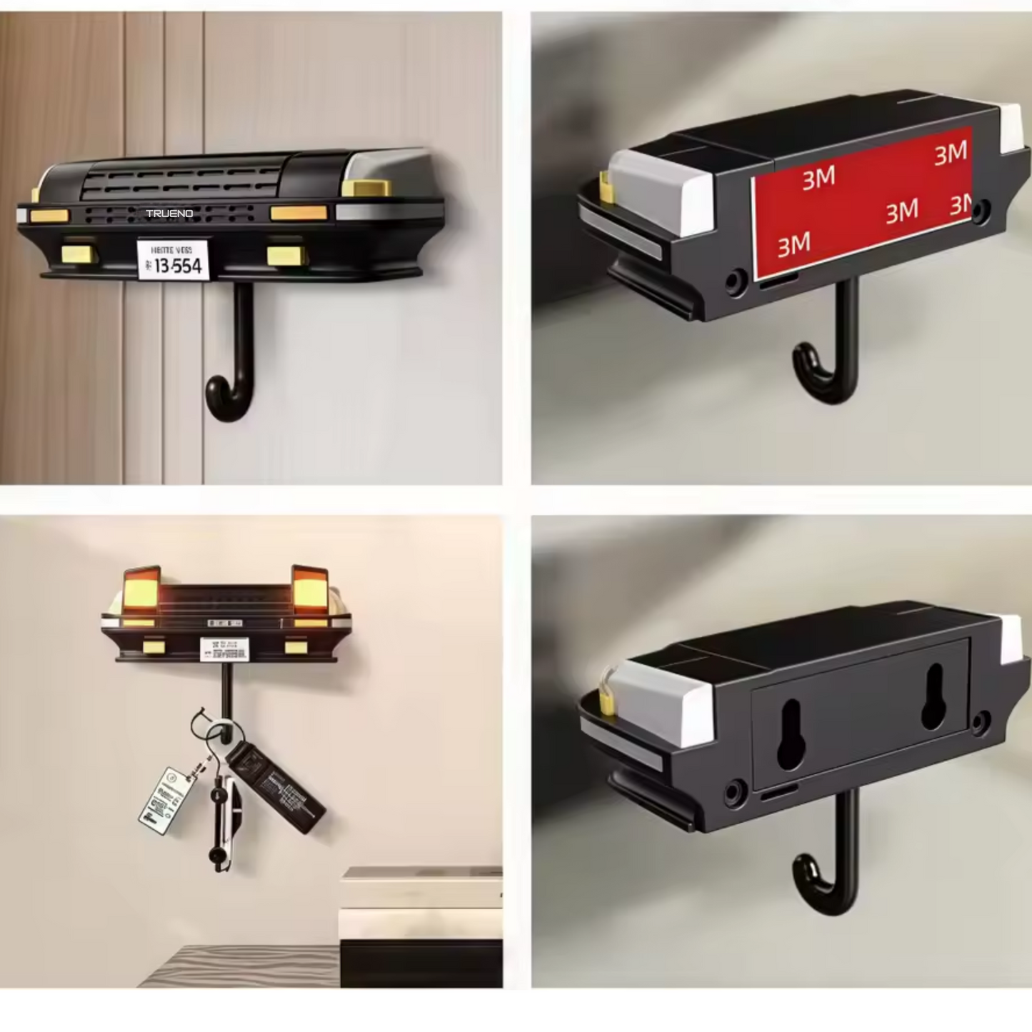 Soporte para llaves con luz AE86